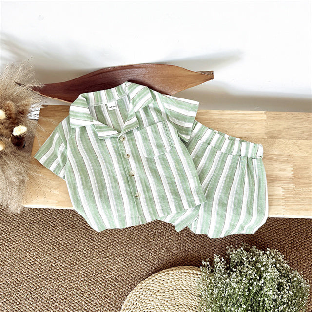Cannes Striped Set