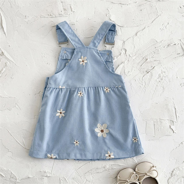 Daisy Pinafore Dress