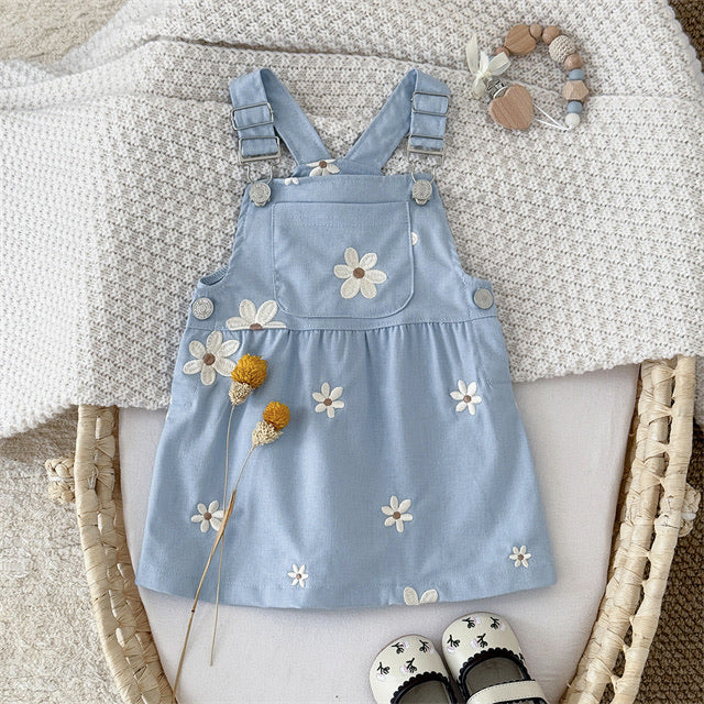 Daisy Pinafore Dress