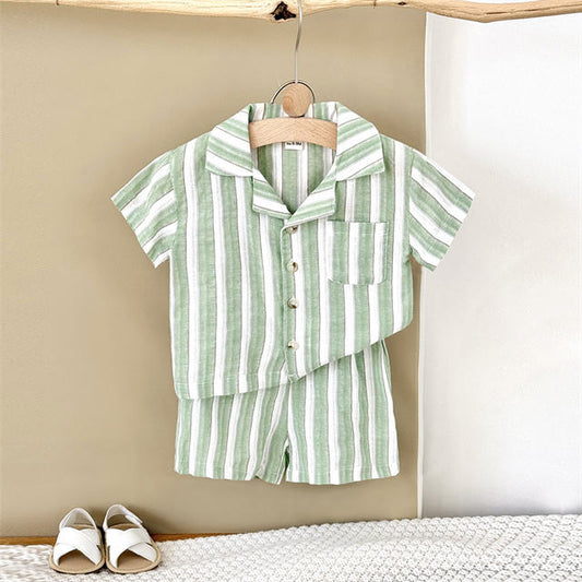 Cannes Striped Set