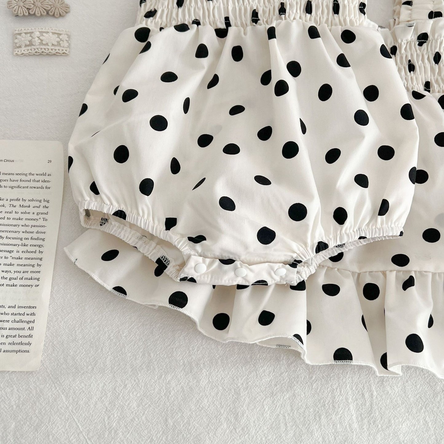 Capri Polkadot Romper