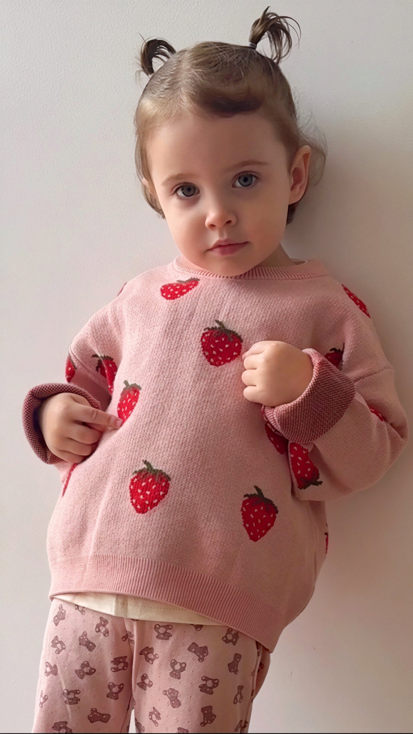 Scarlett Strawberry Knitted Jumper