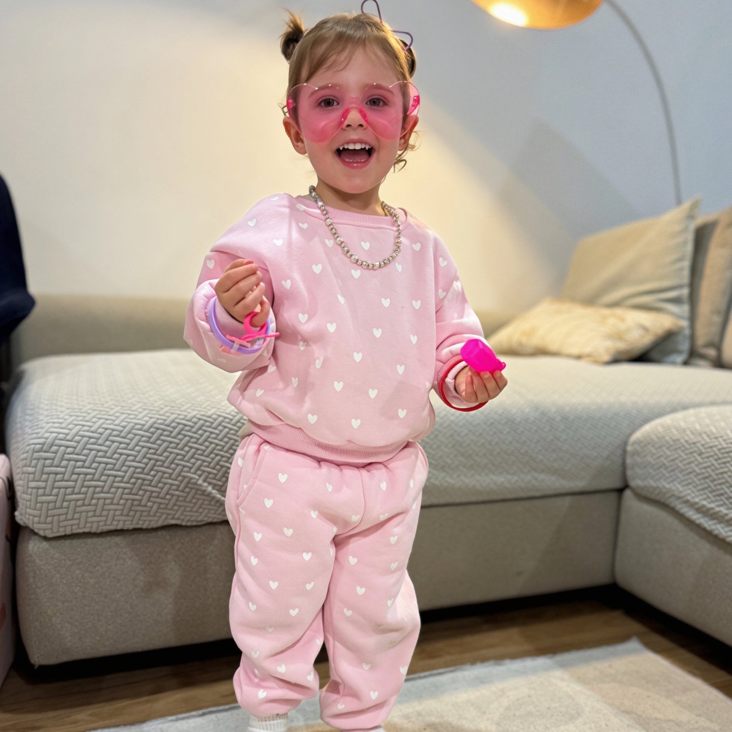 Cara Heart Tracksuit Set