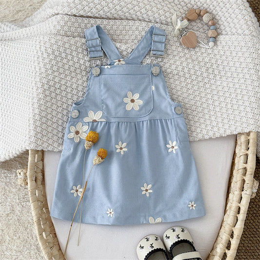 Daisy Pinafore Dress