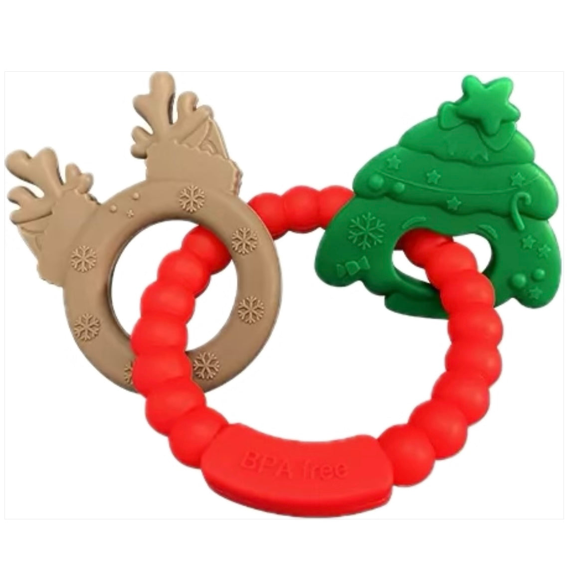 Christmas Teething Ring