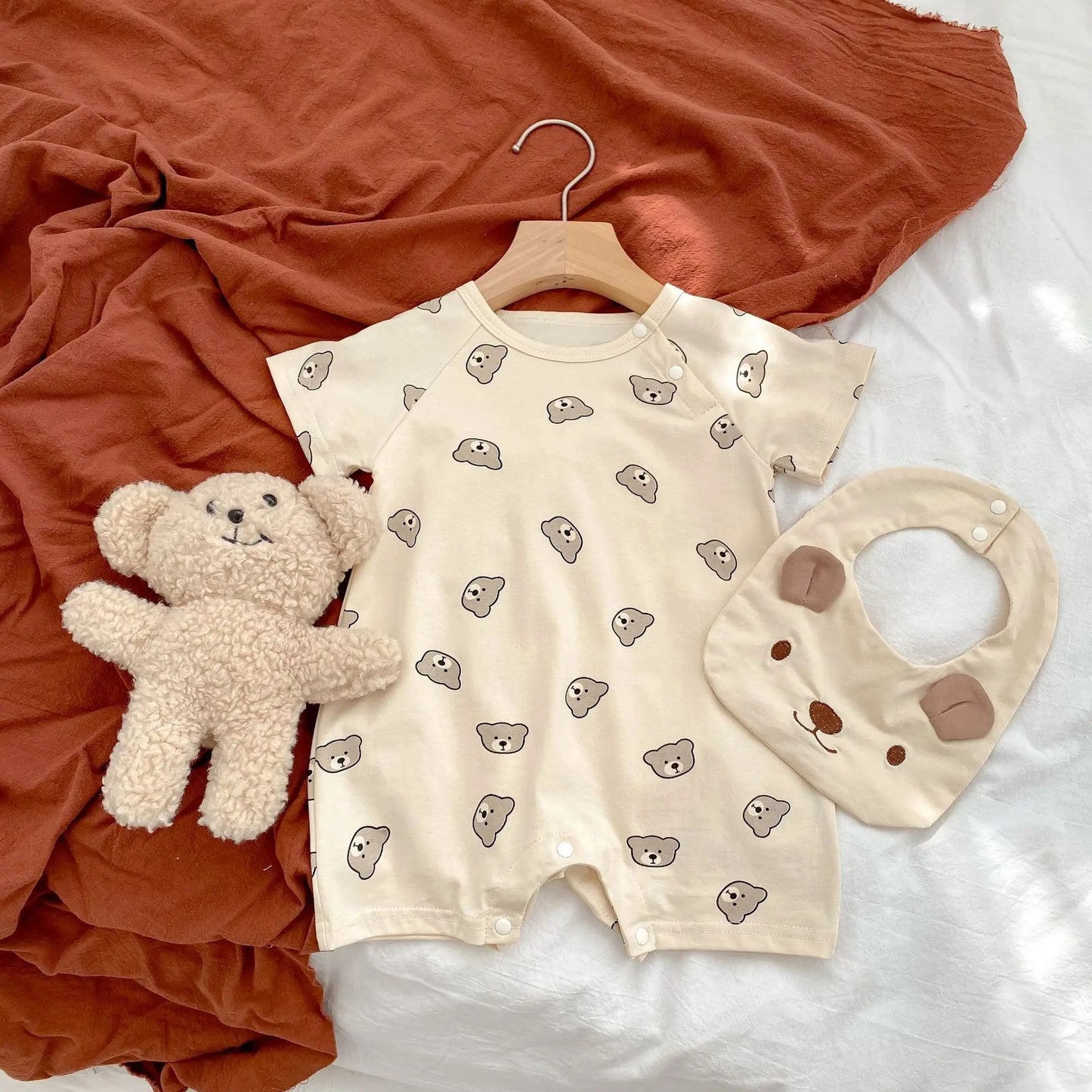 Bear Shortie Romper